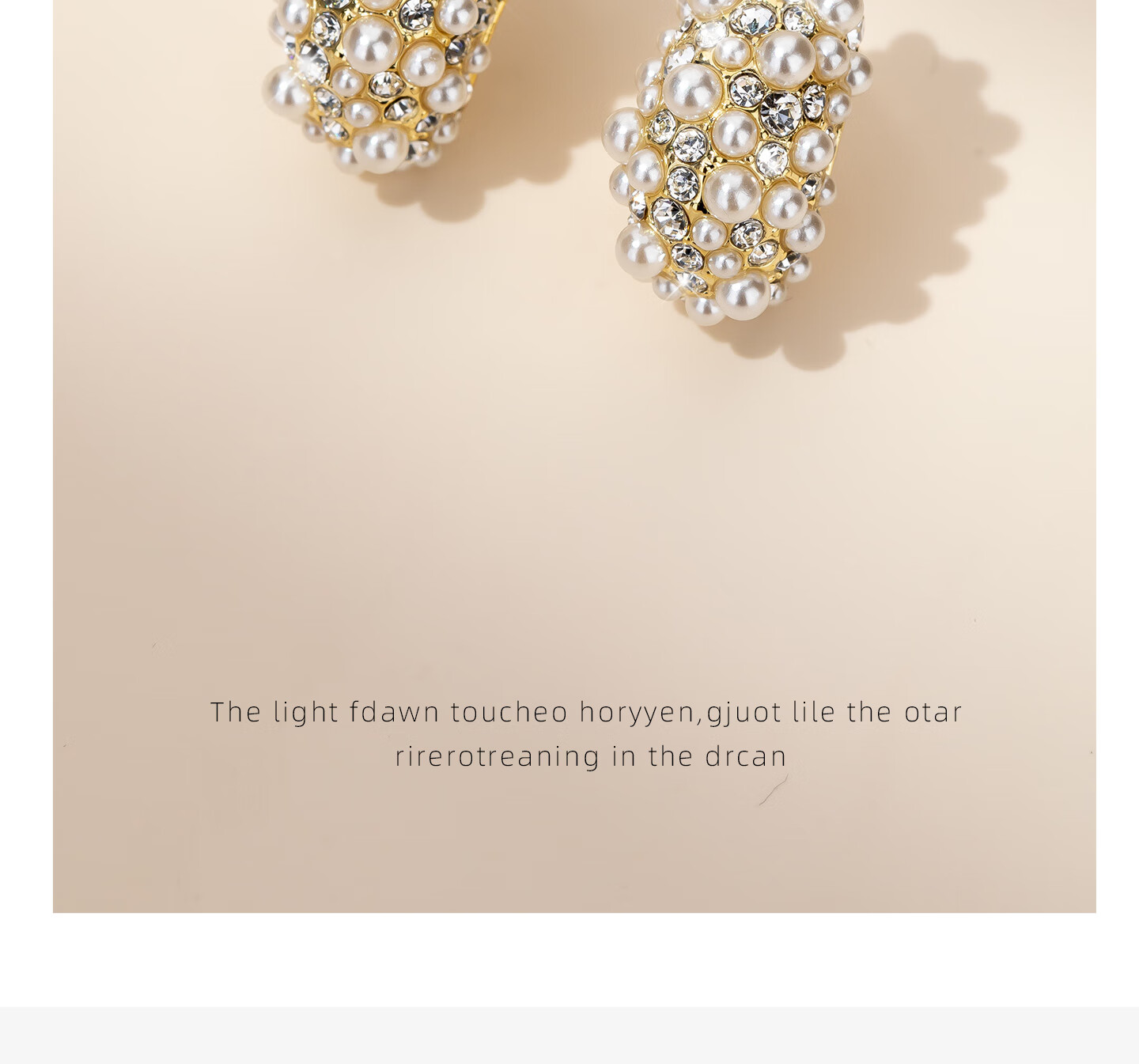 New Year Niche Unique Imitation Pearl Stud Earrings for Women, Elegant And High-End Ear Rings, 2025 New Style Earrings, Birthday Gift 1