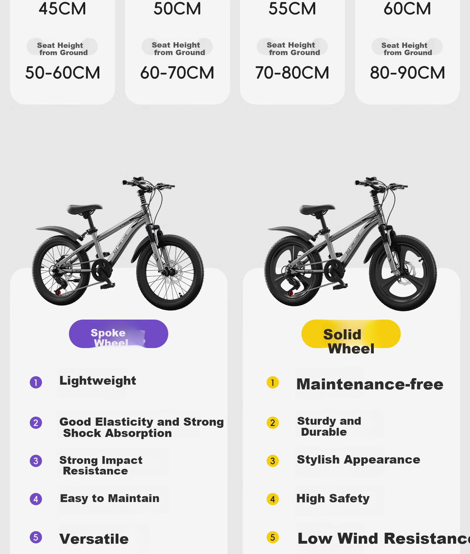 361° Mountain Bike for Men, Women And Children with Disc Brakes, Youth Student Bicycle with Gears, Mountain Bike 40