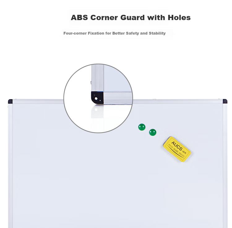 AUCS Whiteboard Wall-Mounted Writing Board, 180*120cm, Magnetic Blackboard for Conference Rooms, Teaching Offices, Meeting Rooms, Training Classes, Erasable Large Whiteboard, Display Board 6