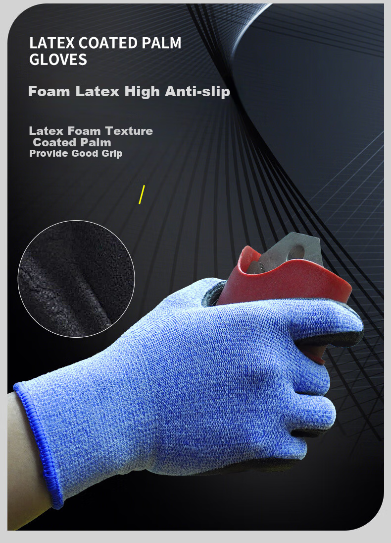 Ams Safety Gloves, Nylon Cord, Non-Slip, Wear-Resistant, Thickened, for Car Repair, Farm Work, Construction Site, Bricklaying, Labor Work, Protective Gear, White, 600N [Genuine Product], 60 Pairs 28