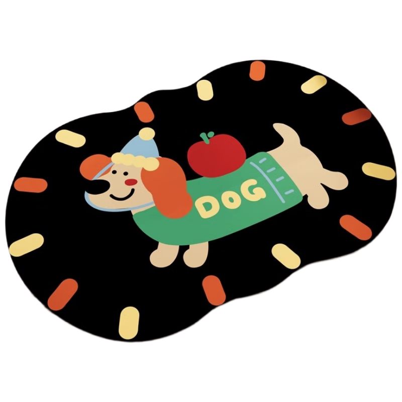 Fanyejia Bathroom Mat, Diatomaceous Earth Water-Absorbing Mat, Non-Slip Mat for Bathroom Entrance, Foot Mat, Washroom Carpet, Door Mat