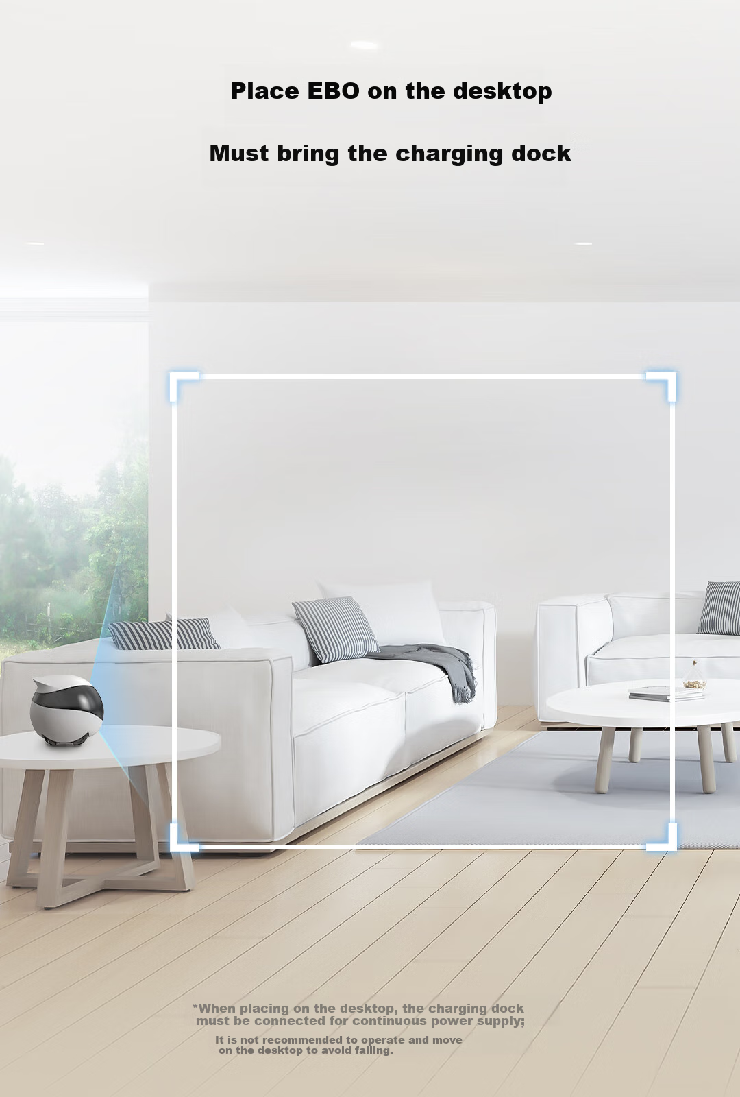 Enabot EBO SE Whole-House Mobile Surveillance Camera, EBO Intelligent Remote Elderly Child AI Companion Pet Monitoring Robot 19