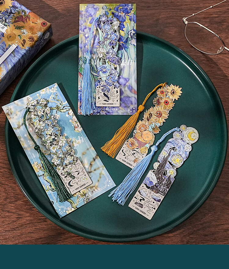 Ziyi Huayang Letter Metal Bookmark Hollow Inspirational High-Value Creative New Year Birthday Gift for Friends Teachers Besties Future is Promising SQ98-01 10