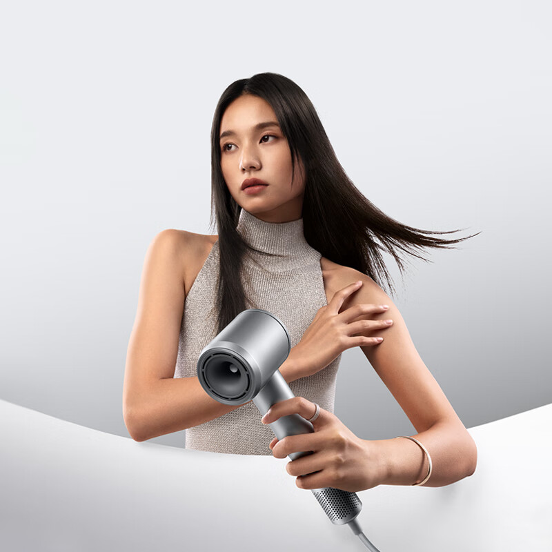 Фен Xiaomi Mijia High-Speed Hair Dryer Pro, 50°C, защита кожи головы, интеллектуальный контроль температуры, отрицательные ионы, 1600 Вт, белый
