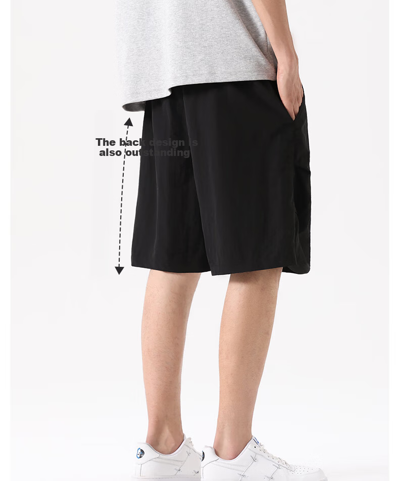 MINISO Men's Shorts, 2026 New American Trendy Workwear Style, Summer Outdoor Functional Loose-Fit Mid-Length Pants, Army Green, XL 29