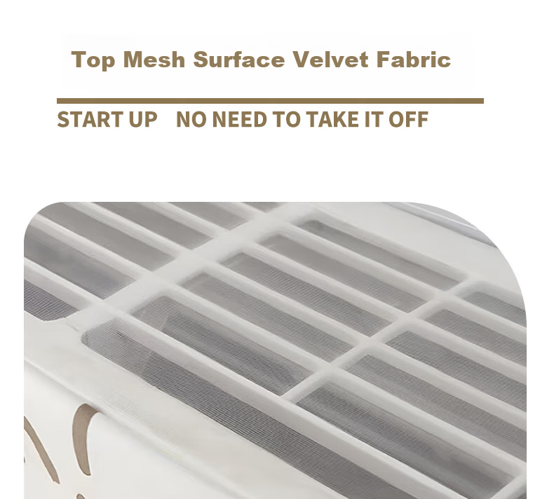 Gusenzhe Air Conditioner Dust Cover, No Need to Remove When Operating, Suitable for Wall-Mounted Units within 90CM, Universal Air Conditioner Windshield, Protective Air Conditioner Cover, No Drilling Required, All-Season Universal Full Coverage Extended Gauze 6