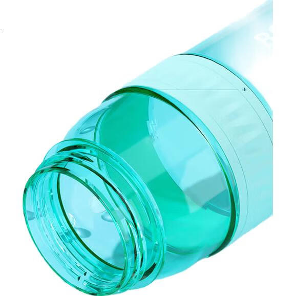 Бутылка для воды BOTTLED JOY, большая емкость, спортивная, термостойкая, пластиковая, для студентов, 750 мл, градиентный зелено-фиолетовый