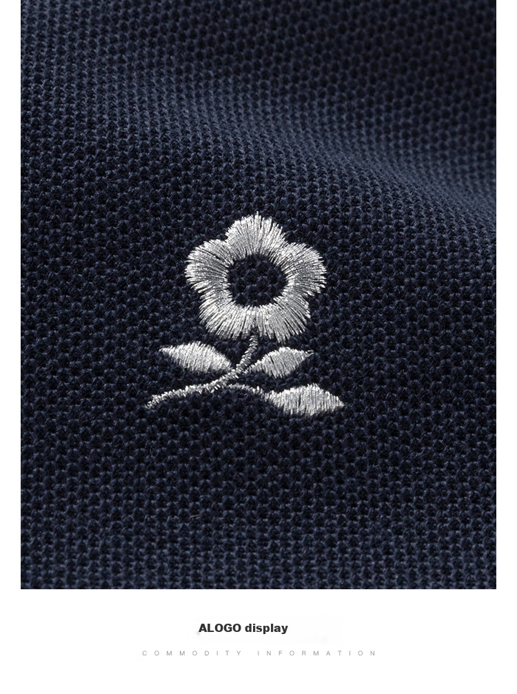 MONTAGUT [Breathable Mesh Pique Fabric & Cool Moisture-Wicking] Summer Comfortable Short-Sleeve Men's Polo Shirt JG Navy Blue XL 6