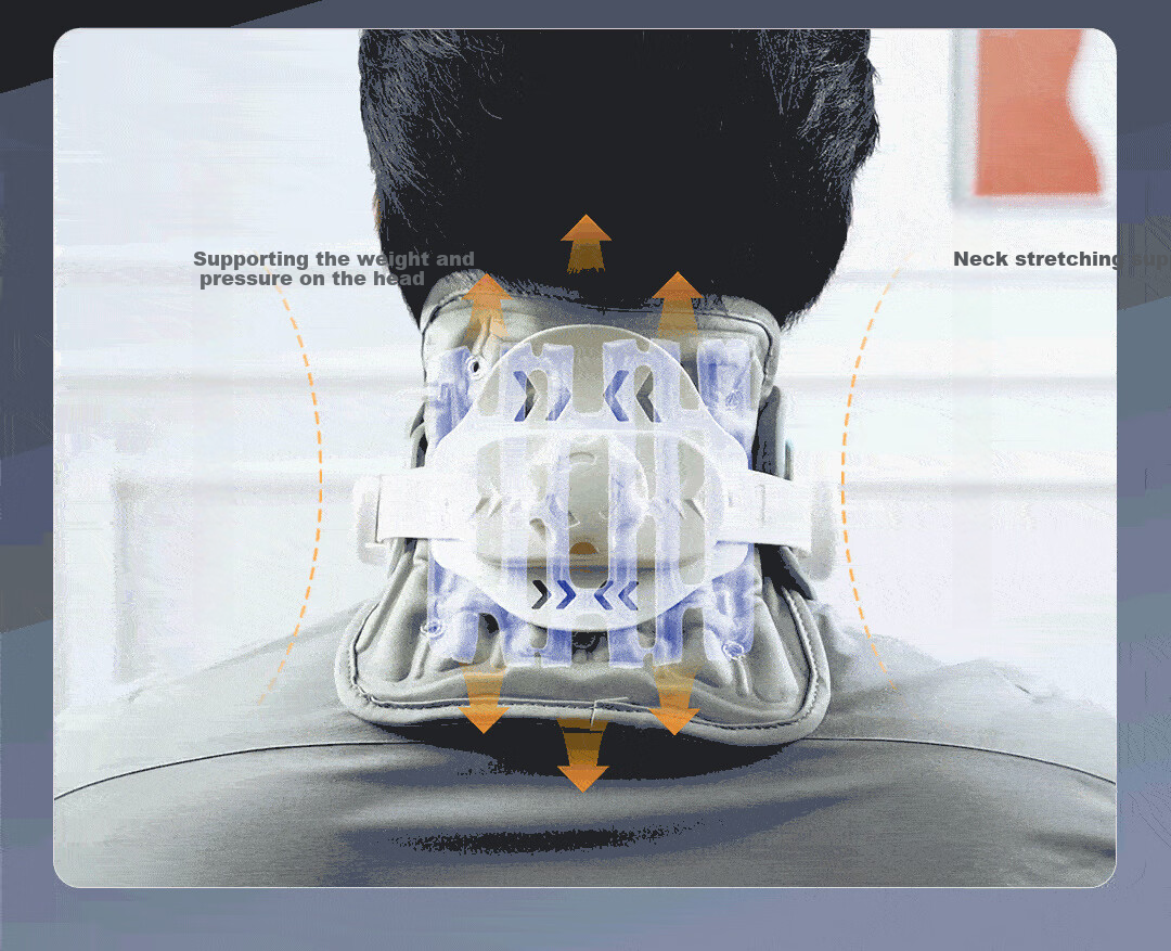 KCOTSON Neck Fixator HC60 Graphene Electric Cervical Heat Therapy Massager, Smart Neck Brace Traction Device, Correction Fixator, Birthday Gift for Parents, Boyfriend, Practical Present 9