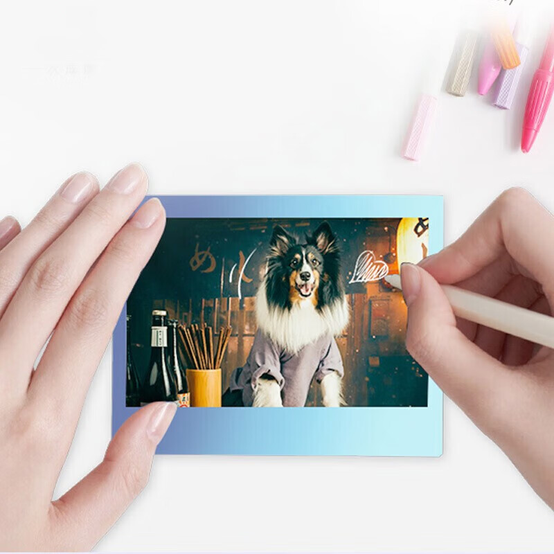FUJIFILM instax Wide 400 Instant Film Retro Camera Series 5-Inch Wide Format 520 Gift Wide Film 10 Sheets Gold Foil Edge International Version 6