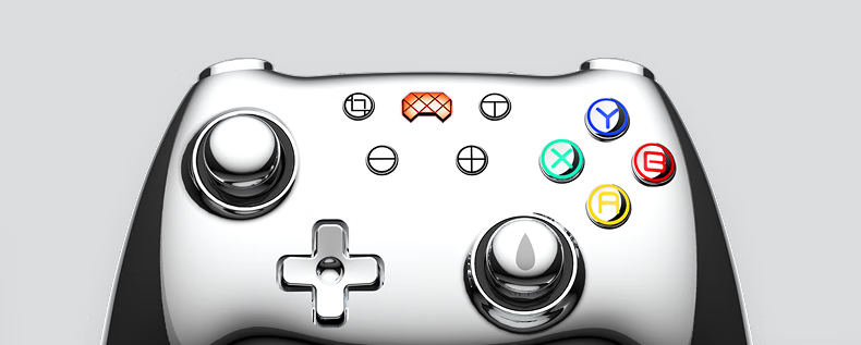 PB TAILS x Three-Body "Water Droplet CRUSH" Metal Wireless Gaming Controller Collector's Edition for Switch 1/2, Steam, NS2, PC with Hall TMR Joystick 30