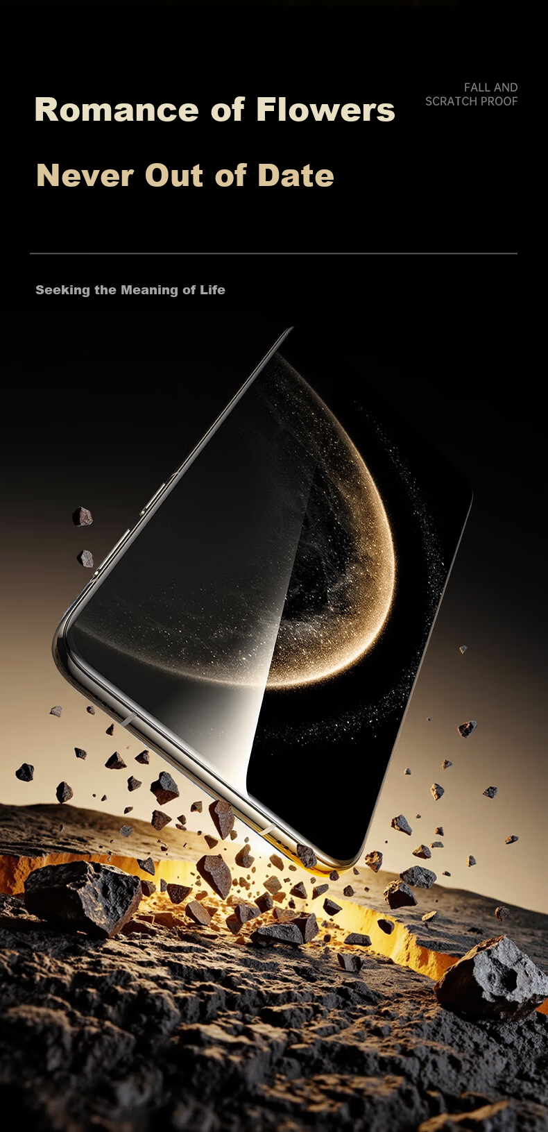 ESR Tempered Glass Screen Protector for Huawei Mate 70, Full Coverage High-Definition Glass Film, Shatterproof Anti-Scratch Full Protection Anti-Fingerprint Protective Film 14
