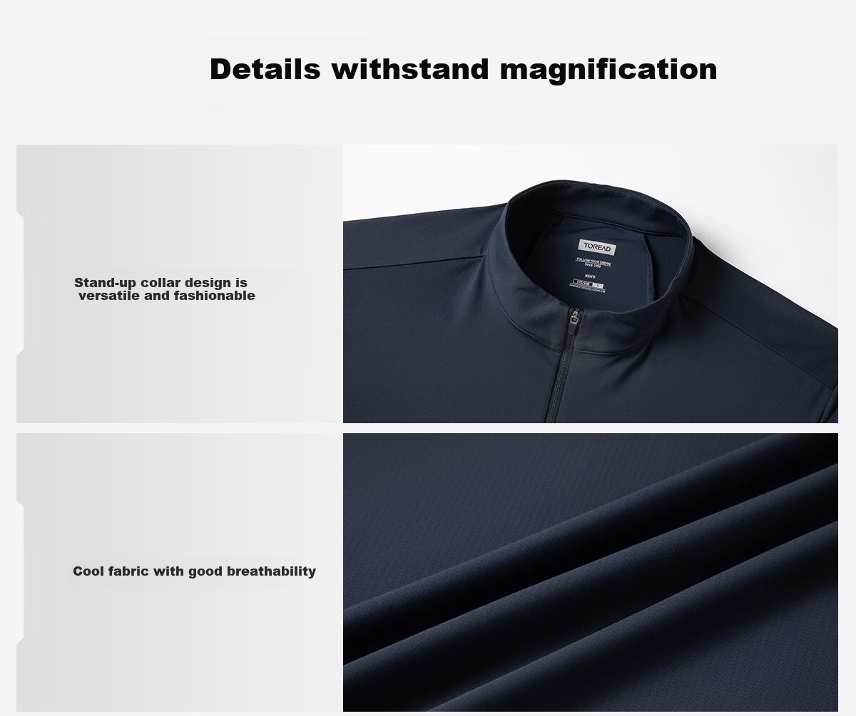 TOREAD Long-Sleeve T-Shirt, Spring And Summer Outdoor Sports Men's Functional Top, Breathable Thin Undershirt, TAJJCN81810 13
