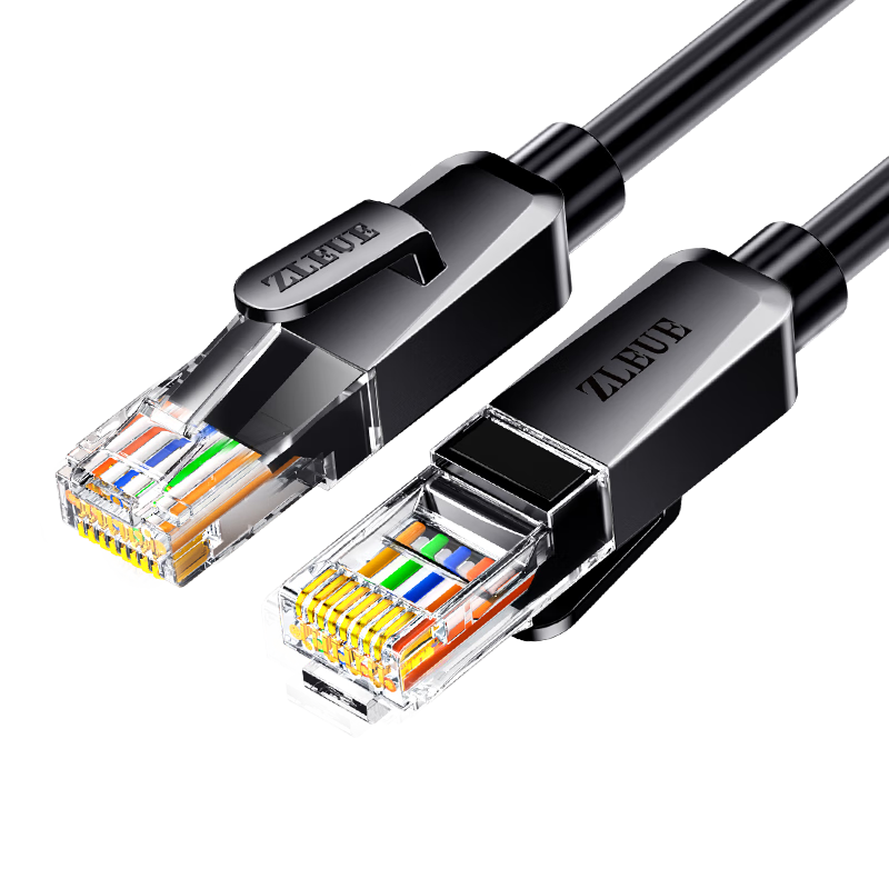 Value Grade CAT6A Ethernet Cable CAT6A 10G Finished Network Cable Home Computer Broadband Engineering Patch Cord 8-Core Twisted Pair Compatible with Gigabit 2.5G 10m W6A100