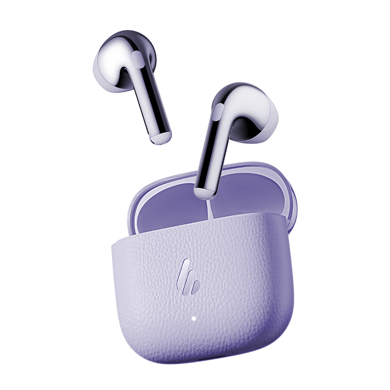 EDIFIER New Product Lolli Air True Wireless Bluetooth Earphones, Spatial Audio, Translation Headphones, Translation Device, Compatible with Apple Huawei Xiaomi Phones, Ice Purple, Graduation Gift