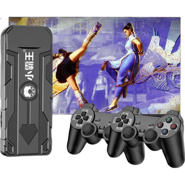 Игровая приставка Xiaobawang D104pro-A, домашняя аркада, беспроводной джойстик, два игрока, классическая ностальгическая FC игровая машина, 720p