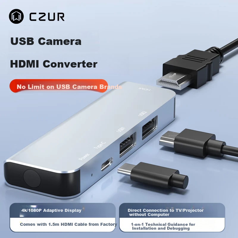 Сканер CZUR FancyUPlus+ для онлайн-обучения, с док-станцией, микрофоном, записью и фотосъемкой