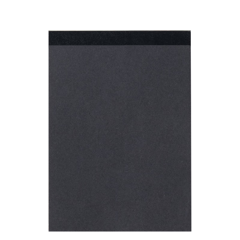 Deli Draft Notebook Black Cover Blank Inner Pages JA6128