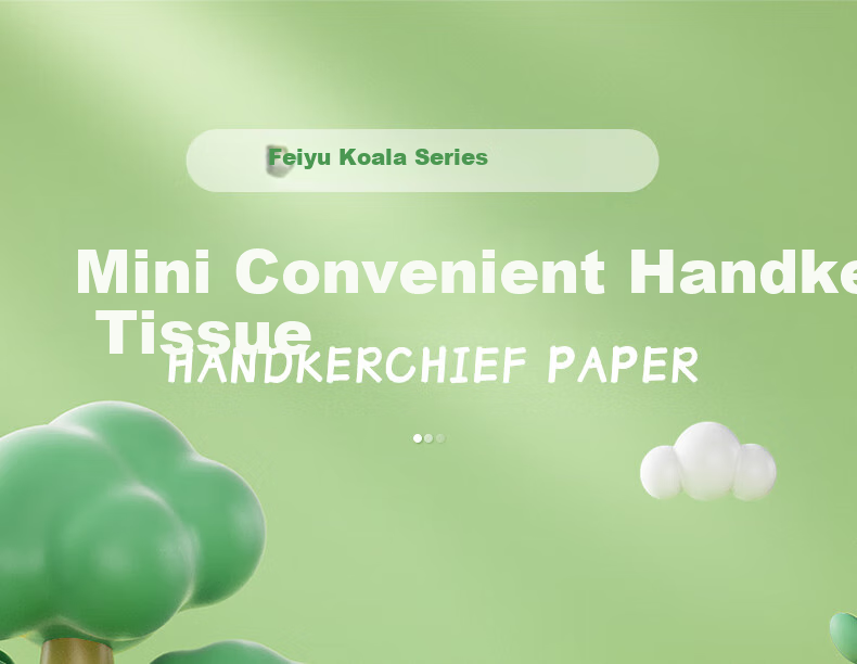 Feiyu Handkerchief Tissue Paper, Unscented, 4-Ply, 7 Sheets * 18 Packs, Facial Tissues, Small Pack Napkins, Toilet Paper, Portable And Personal Use 1