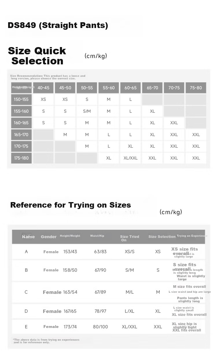 Beneunder Straight-Leg Pants for Women, Quick-Dry Sports Casual Trousers, Versatile for Commuting, Slimming, Sun Protection Pants DS849 26 New Style 9