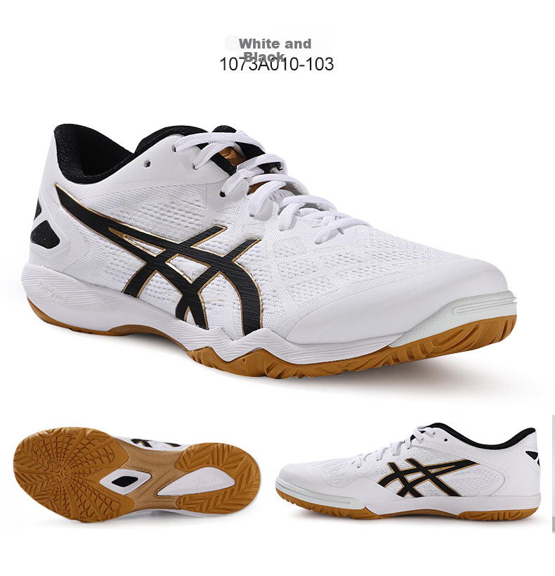ASICS DYNAFEATHER 1073A064-101 Table Tennis Indoor Sports Shoes Size 40.5 11