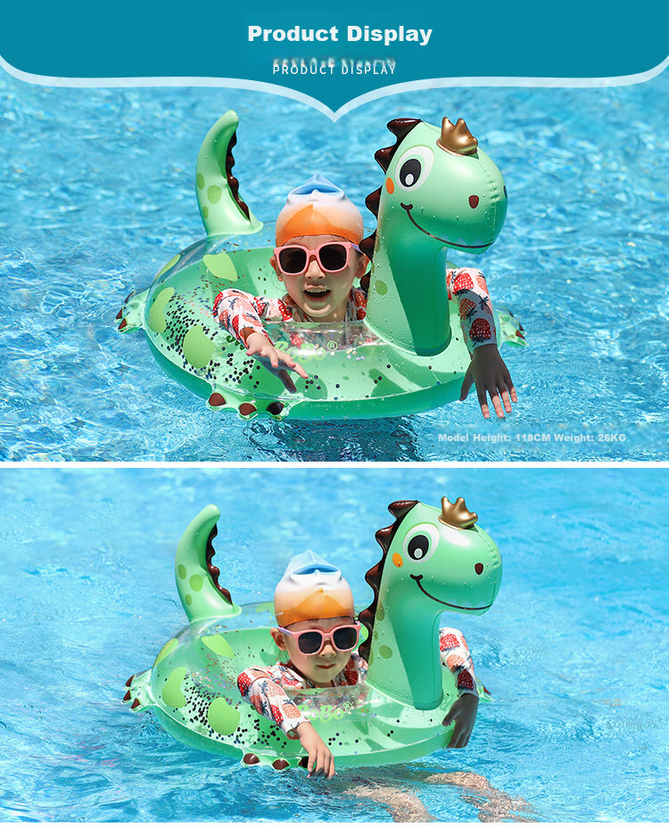 Swimbobo Children's Inflatable Swim Ring, Armpit Float for Kids And Teens, Beginner Swimming Ring K5104 14