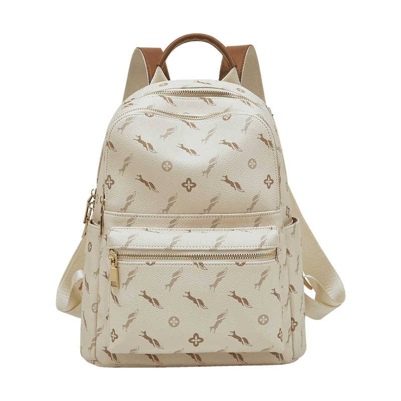 FOXER Women's Backpack, Large Capacity, College Style, School Bag, Sports Travel Bag, Valentine's Day Gift for Wome