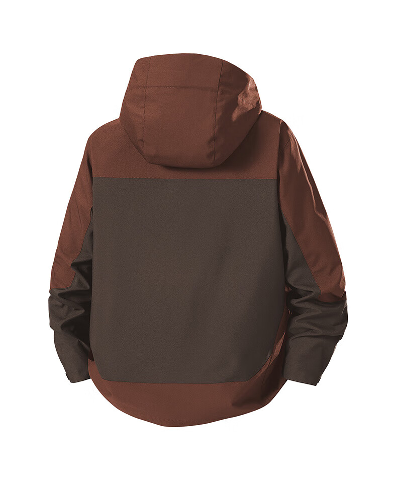 FAIRWHALE Men's Jacket Autumn Winter 2025 New Trendy Brand 3-in-1 Detachable Windproof Mountaineering Coat Black L 6