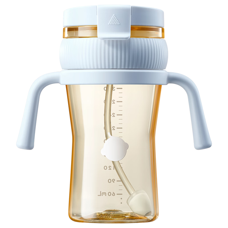 Babycare No-Squeeze Training Straw Cup PPSU Baby Toddler Milk Spout Cup Anti-Choke 6+ Months Water Cup