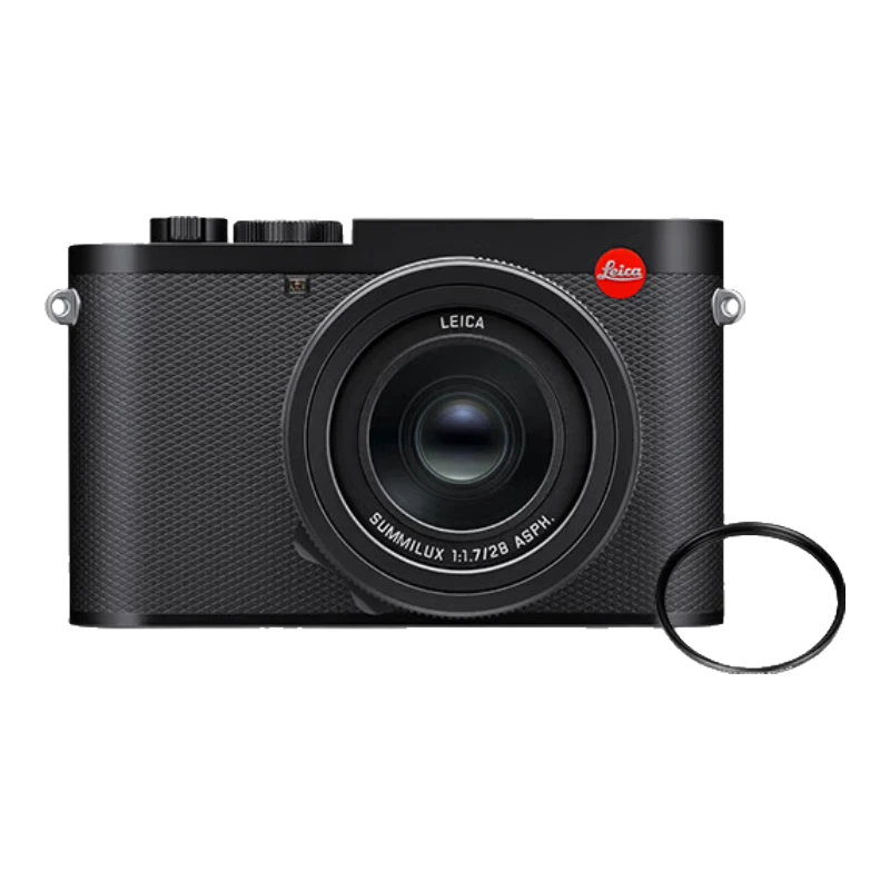 Leica [Gift Battery] Q3 Camera UV Lens Kit, Q3 28 Full-Frame Portable Digital Camera/mirrorless Camera, 19080+19691