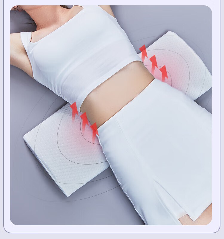 Jingmao Lumbar Support Pillow for Bed, Back Cushion, Waist Protector, Pregnancy Support Pillow, Sleeping Back Support, Memory Foam Lumbar Pillow, Backrest Pad 1
