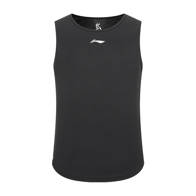 Li-Ning Tank Top for Running, Summer Style, Unisex Fitness Workout Breathable Cool Sleeveless Top, Undershirt for Martial Arts Sports Vest
