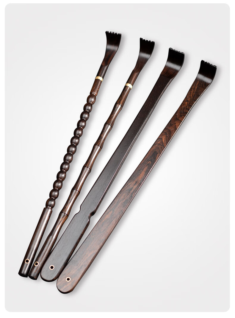 Baoshi Purple Sandalwood Back Scratcher, Self-Scratching Tool for Elderly, Back Scratcher Made of Sandalwood 10