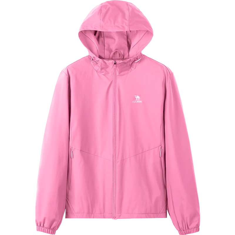 CAMEL Sports Jacket, New Style for Men And Women, Spring And Autumn Collection, Slim Fit, Fleece-Lined Casual Jacket, Outdoor Water-Repellent Hiking Wear, Windbreaker