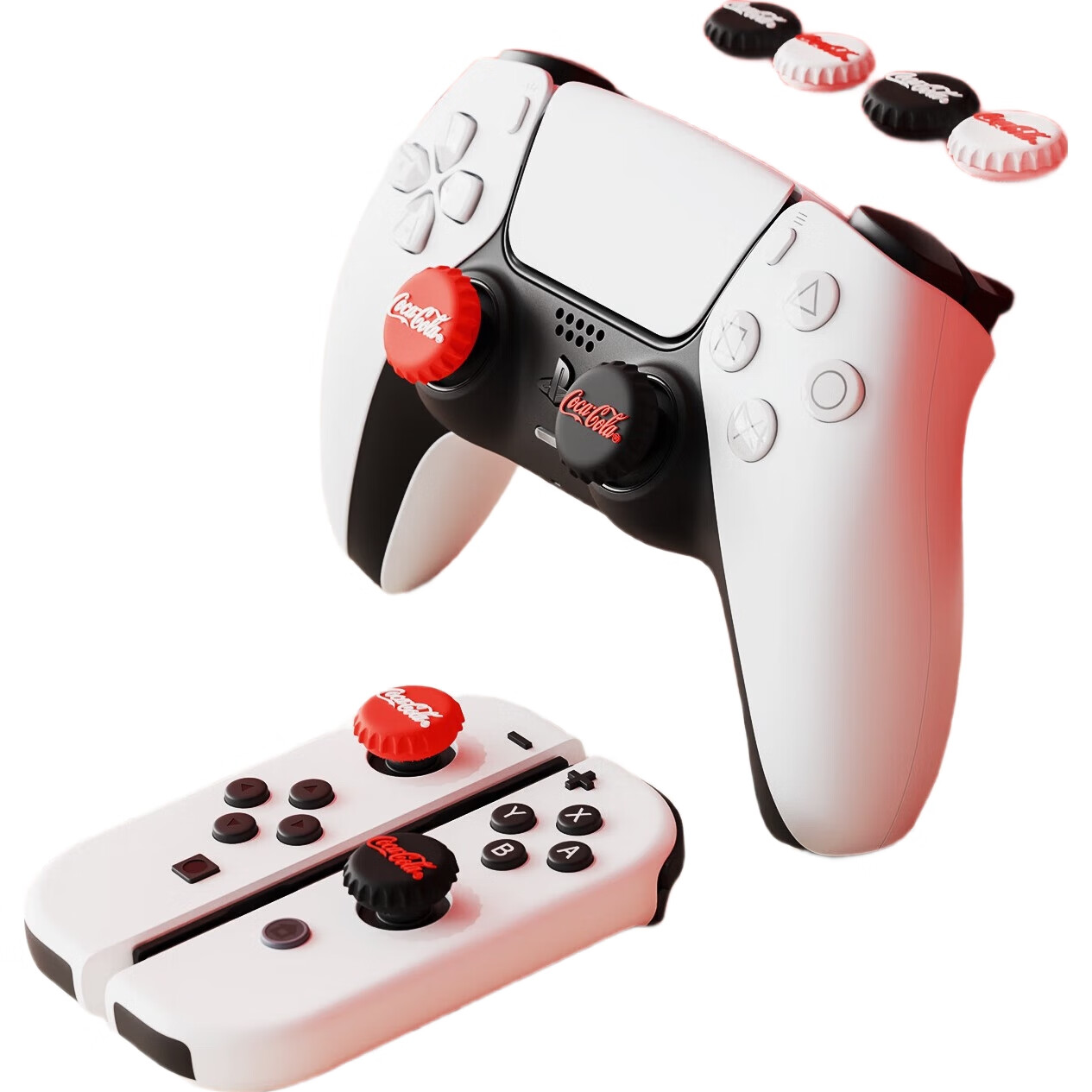 Защитные накладки на стики Jixiang для геймпадов PS4/PS5/NS2 PRO, противоскользящие, от пота, от износа, 4 шт.