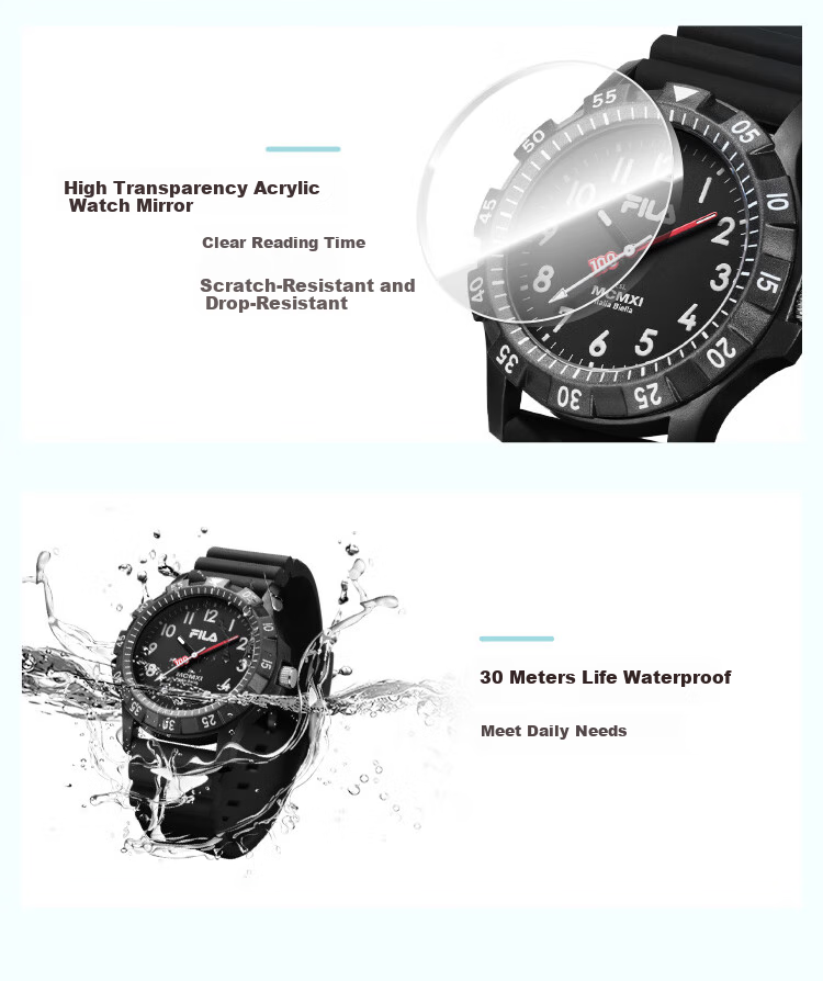 FILA Student Watch, Middle And High School Exam Gift for Boys And Girls, Children's Watch, Exam Watch, Sports Watch 6673-002 8