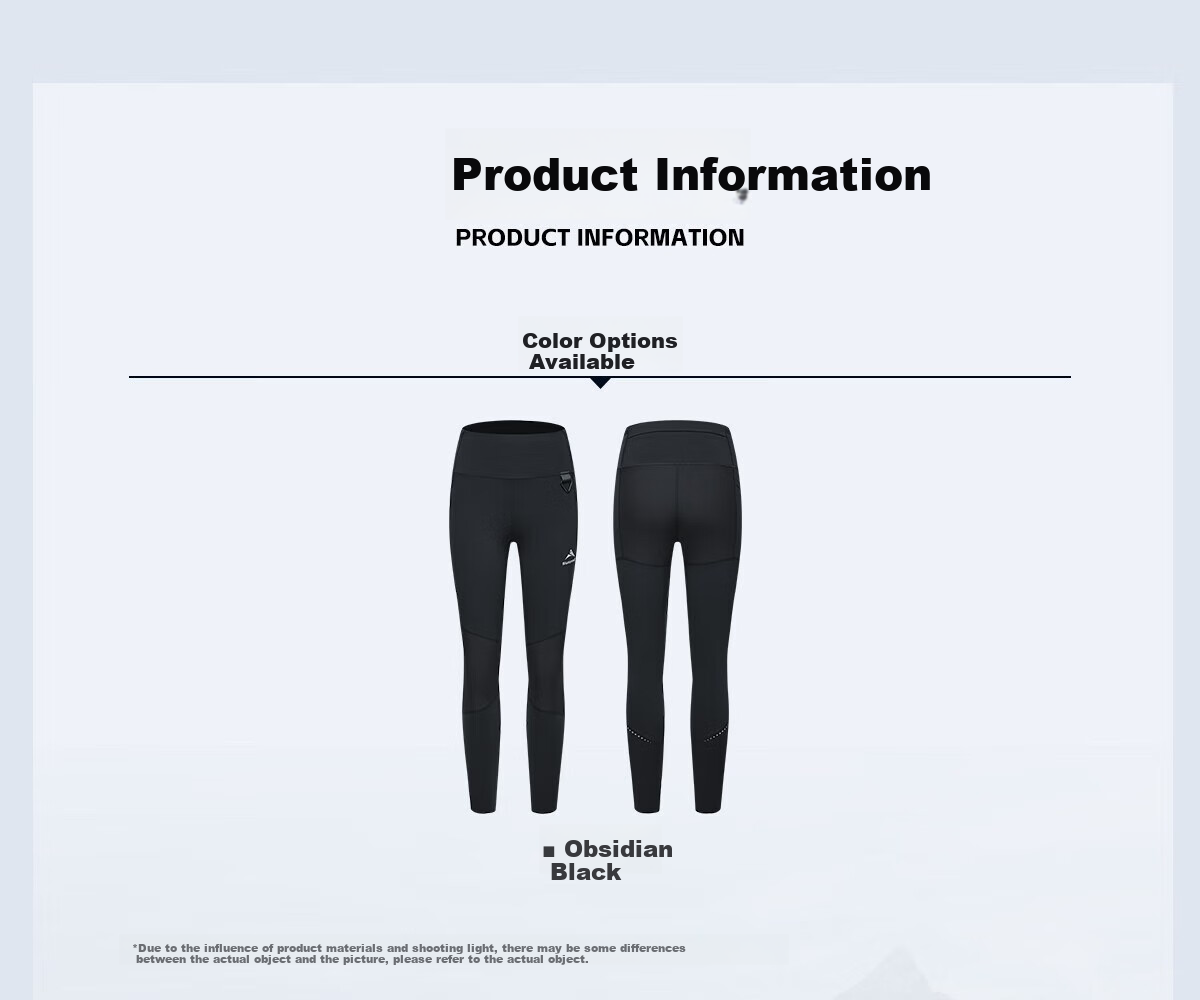 SURPINE Tafeng Series Wear-Resistant Reinforced Hiking Tight Pants, Outdoor Sun Protection Quick-Dry Long Pants, Obsidian Black, L 19