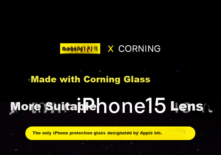 BASEUS [Corning AR Anti-Reflective] Lens Protector for IPhone 16/16 Plus, Camera Protection Film for Apple 16/16 Plus, Transparent, Scratch-Resistant, Wear-Resistant, No Case Interference 3