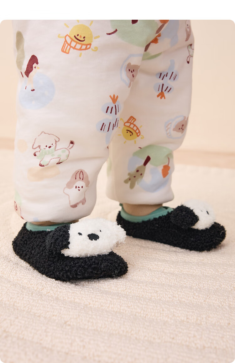 BALABALA Non-Slip Floor Socks Thickened Fleece Winter Warm Baby Toddler Anti-Slip Walking Socks 208424172204 7