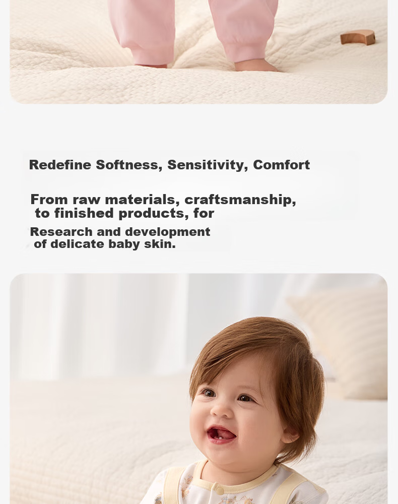 Shiyuejiejing Baby Romper, Straight-Collar Bodysuit, Newborn Onesie 7