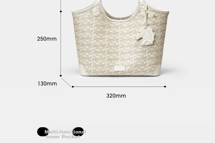 NUCELLE Wave Tote Bag, 2026 New Women's Handbag, Commuter Shoulder Bag for Ladies, Large Capacity Lightweight Laptop Bag, Birthday Gift 18