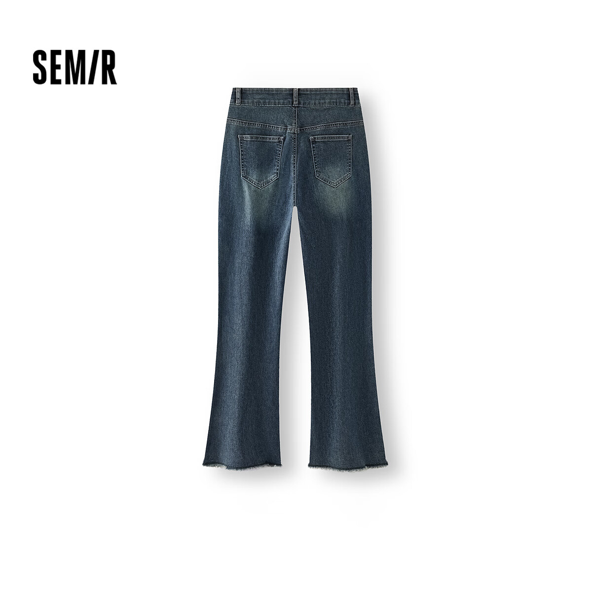 Semir Denim | Women's Split Flare Jeans 2025 Autumn Long Pants 103525124005A