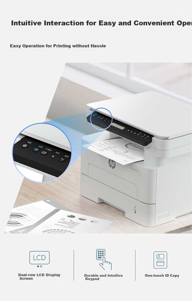 HP 323dnw Black And White Laser Printer Wireless Multifunctional Duplex Wired Network Printing Business Office Printer High-Capacity High-Speed Printing One-Year On-Site Service 6