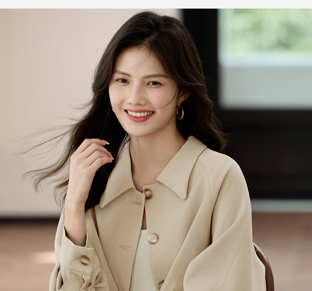 She Enjoy Casual Jacket Women Commuter Simple Short Coat Spring Autumn Versatile Elegant Cardigan Top T143U2023 8