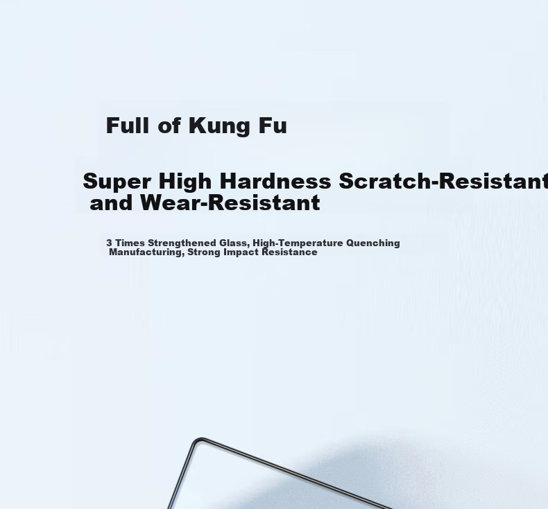 BLUEO [Cai Si T*AR Enhanced Transparency] Screen Protector for Samsung Galaxy Z Fold6, Z Fold6 Tempered Glass Film, HD Clear Anti-Drop Anti-Fingerprint Phone Protective Film 3