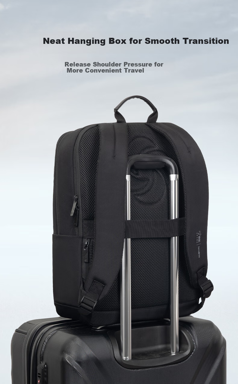 Xinxiuli Men's Backpack, 16-Inch Laptop Bag, High-End Business Large Capacity Backpack, Travel Bag, School Bag, JINGDONG Co-Branded Editio 7