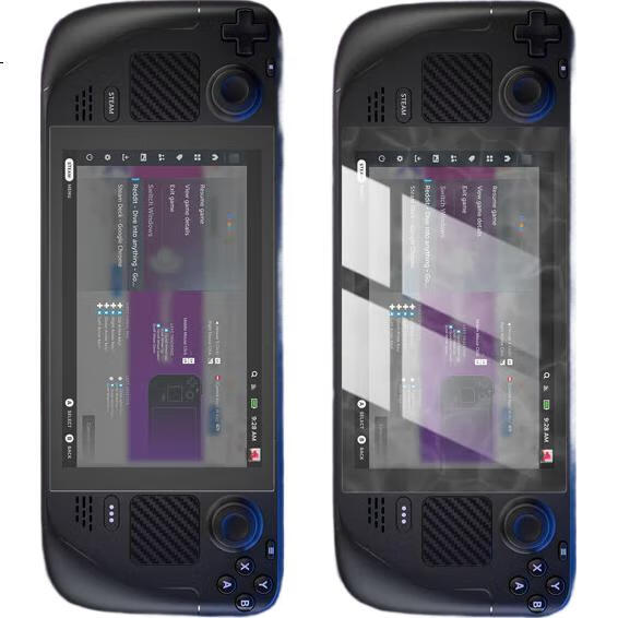 Защитная пленка JSAUX для Steam Deck OLED, 2 шт., антибликовая, матовая, HD, закаленное стекло, аксессуары для портативной игровой консоли