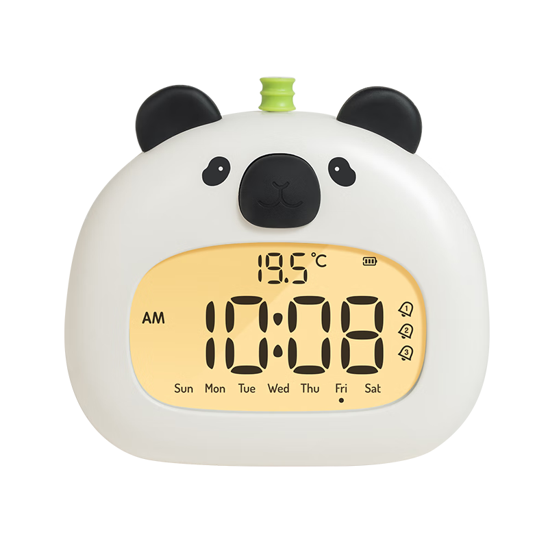 BANDIAN ORIGINALLITY Cute Smart Alarm Clock for Students' Wake-Up, Cartoon Desktop Electronic Timer for Boys And Girls, Back-To Season Gift