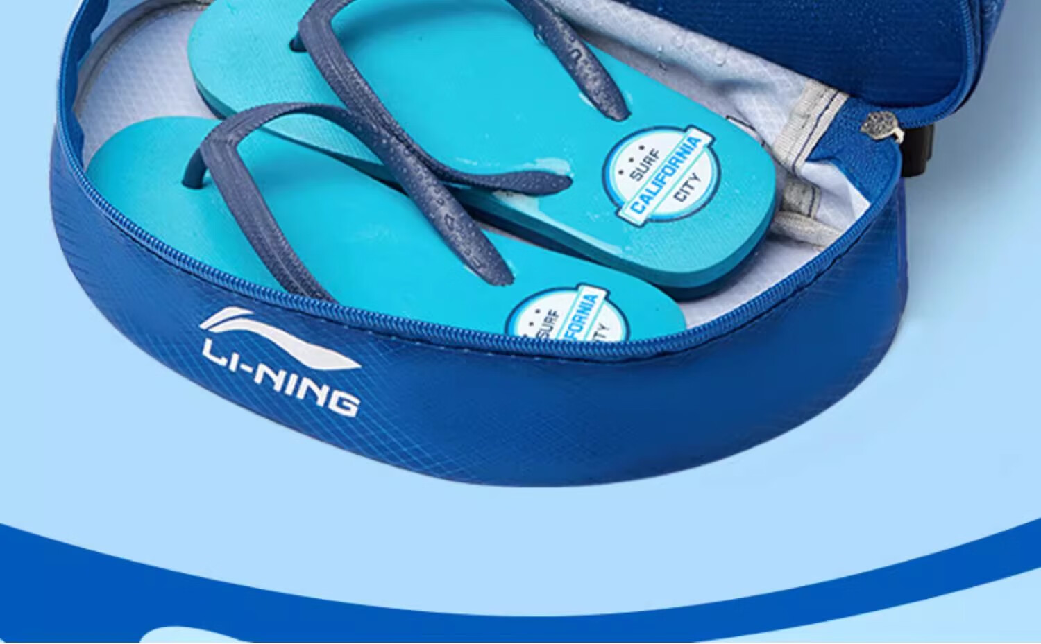 Li-Ning Children's Swim Bag, Swimming Storage Bag with Wet And Dry Separation, Training Equipment, Portable Large-Capacity Backpack for Boys And Teenagers 6