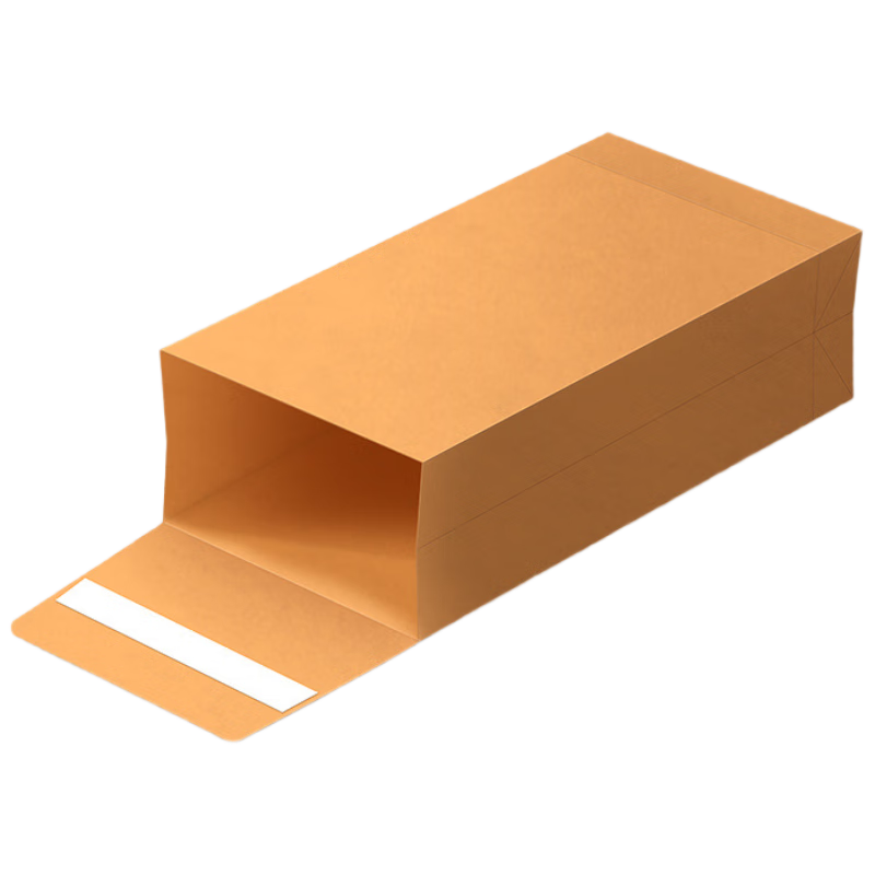 Mingyu Envelope Cash Bag Kraft Paper Storage Bag Thickened Money Salary Year-End Bonus Red Packet Ten Thousand Yuan Money Sleeve File Storage Bag Large Size 10-Pack